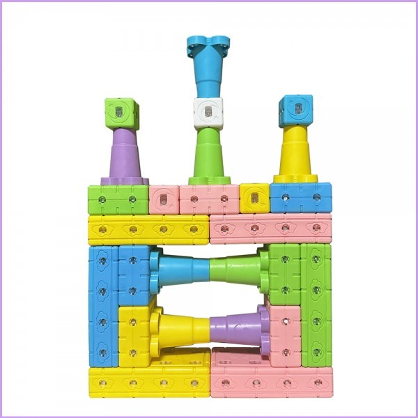 소프트회전 무독성자석블럭 컵(mix)