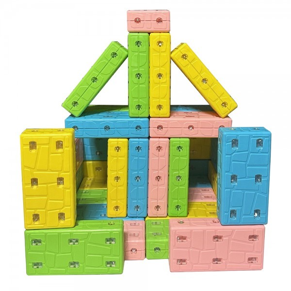 소프트 무독성자석벽돌(돌담16cm)(48p)