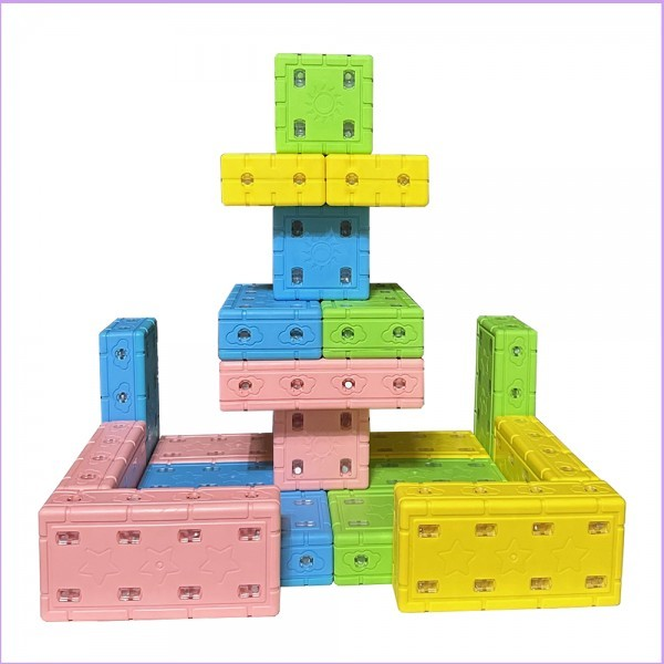 소프트회전 무독성자석벽돌(혼합)(L32+M16) 48pcs