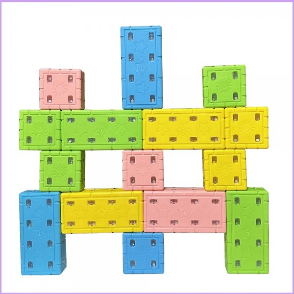 소프트회전 무독성자석벽돌(혼합)(L32+M16) 48pcs