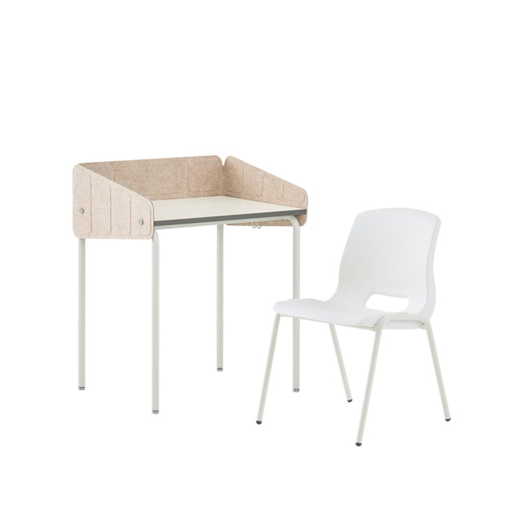 밀리 펠트(DIY) 자습실책상(150)+로이주니어
