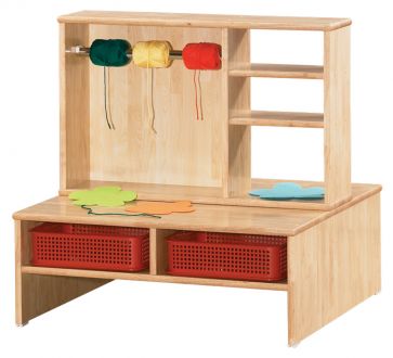 유치원-고무나무 바느질책상