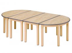 유치-안전고무무늬책상