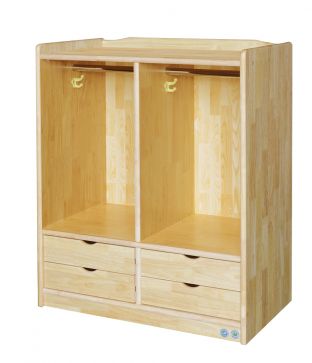 유치원-고무옷장4인용