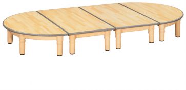 유치-자작무늬 안전영아책상 B형 